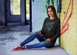 Electric Life Green Pullover Sweatshirt