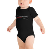 Maximum Enjoyment Baby Short Sleeve Onesie