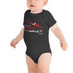 Die On Mars, Not On Impact Baby Short Sleeve Onesie