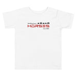 Tesla inspired apparel. Henry Ford and Elon Musk. Comments about horses. Building Faster Horses image centered on toddler t-shirt.