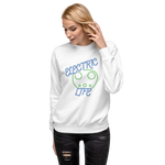 Electric Life Green Pullover Sweatshirt