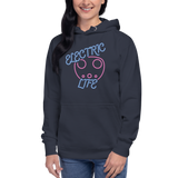 Electric Life Pink Hoodie