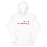 Tesla inspired apparel. Henry Ford and Elon Musk. Comments about horses. Building Faster Horses image centered on hoodie.