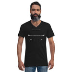 Badass and Super Cool Short Sleeve V-Neck T-Shirt