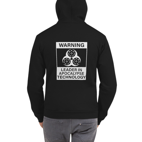 Leader In Apocalypse Technology Zip-Up Hoodie