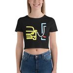 Plugged In Y Cropped Tee