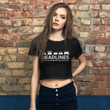 Deadlines Cropped Tee