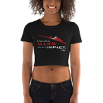 Die On Mars, Not On Impact Cropped Tee