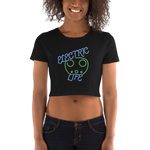 Electric Life Green Cropped Tee