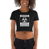 Leader In Apocalypse Technology Cropped Tee