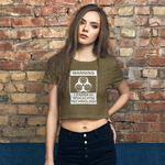 Leader In Apocalypse Technology Cropped Tee