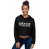 Deadlines Cropped Hoodie