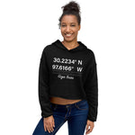 Birthplace Texas Cropped Hoodie