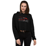 Die On Mars, Not On Impact Cropped Hoodie