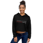 Maximum Enjoyment Cropped Hoodie