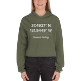 Birthplace Fremont Cropped Hoodie