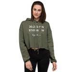 Birthplace Texas Cropped Hoodie