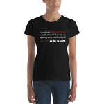 Against All Odds Fitted Short Sleeve T-Shirt