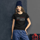 Against All Odds Fitted Short Sleeve T-Shirt