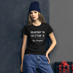 Birthplace Shanghai Fitted Short Sleeve T-Shirt