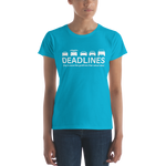 Deadlines Fitted Short Sleeve T-Shirt