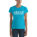 Deadlines Fitted Short Sleeve T-Shirt