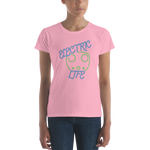 Electric Life Green Fitted Short Sleeve T-Shirt