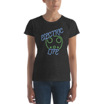 Electric Life Green Fitted Short Sleeve T-Shirt