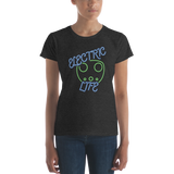 Electric Life Green Fitted Short Sleeve T-Shirt