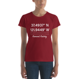 Birthplace Fremont Fitted Short Sleeve T-Shirt