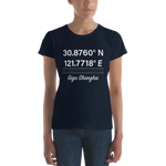 Birthplace Shanghai Fitted Short Sleeve T-Shirt