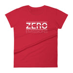 Tesla inspired apparel. EV no emissions. Electric Vehicle Car. Zero Emissions image centered on fitted t-shirt.