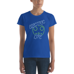 Electric Life Green Fitted Short Sleeve T-Shirt