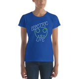 Electric Life Green Fitted Short Sleeve T-Shirt