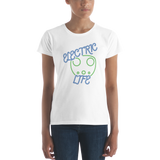 Electric Life Green Fitted Short Sleeve T-Shirt