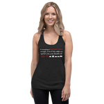 Against All Odds Racerback Tank