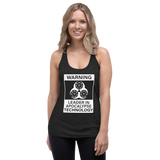 Leader In Apocalypse Technology Racerback Tank