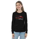 Die On Mars, Not On Impact Youth Long Sleeve Tee