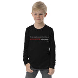 Maximum Enjoyment Youth Long Sleeve Tee