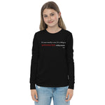 Maximum Enjoyment Youth Long Sleeve Tee