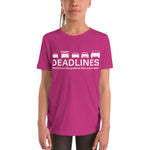 Deadlines Youth Short Sleeve T-Shirt