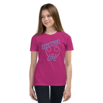 Electric Life Pink Youth Short Sleeve T-Shirt