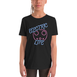 Electric Life Pink Youth Short Sleeve T-Shirt