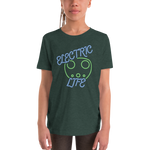 Electric Life Green Youth Short Sleeve T-Shirt