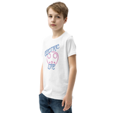 Electric Life Pink Youth Short Sleeve T-Shirt